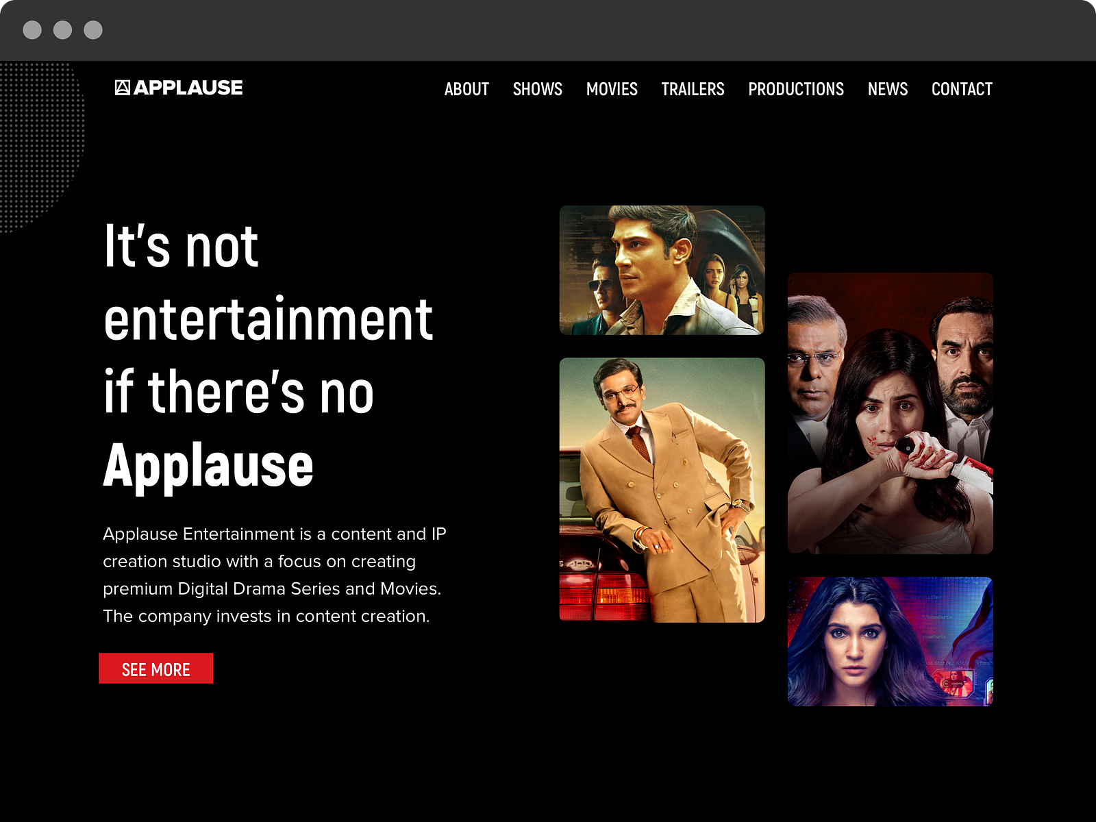 Applause Entertainment by Palak Sanghani on Dribbble