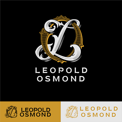 Leopold Osmond branding initials monogram victorian