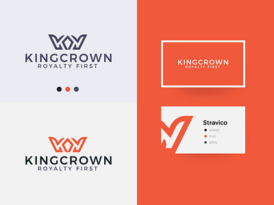 KingCrown logo design app brand identity branding design graphic design logo logo design vector visual identity