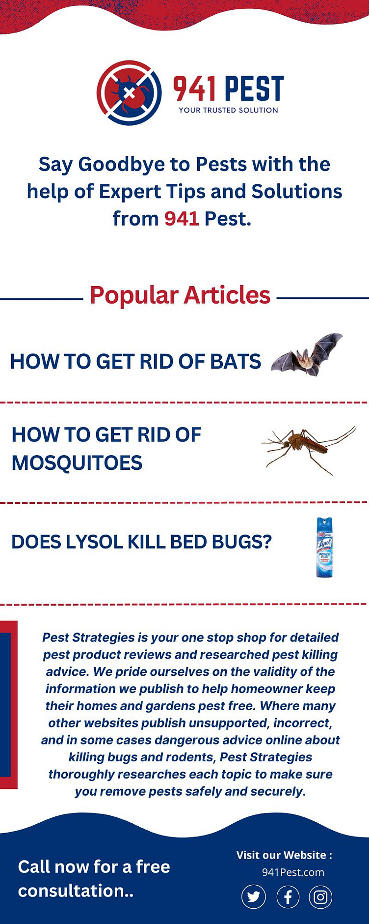 941 Pest Best Pest Control Service Provider by 941 Pest on Dribbble