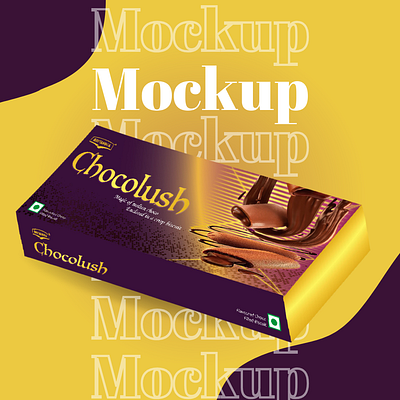 Product packaging- Chocolush branding creative design graphic design illustration label logo product typography vector