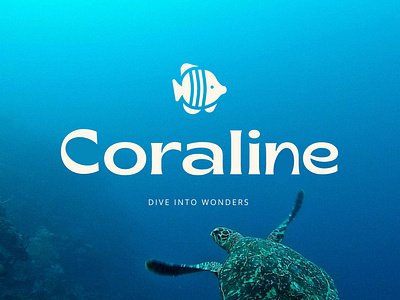 Coraline | Branding | Brand Identity aquarium aquariums aquariums company brand design brand identity branding design figma fish graphic design identity illustatrator illustration logo ocean photoshop sea visual visual identity