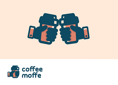 Coffee Moffe branding coffee coffee logo cup design drink graphic design icon logo mug symbol takeaway