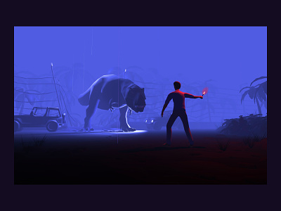 Jurassic Park VR - Dino meat 3d a frame animation blender dinosaur jurassic park t rex web web3d webvr webxr