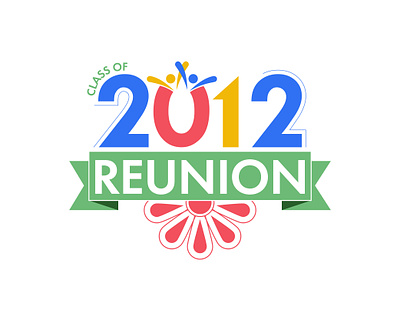 School Reunion Logo adobe illustratior branding logo logo design reunion logo school