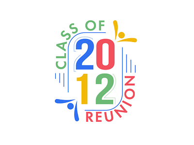 Logo design for School Reunion 2012 creative graphic design logo reunion school