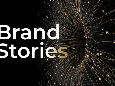 Brand stories branding graphic design logo motion graphics ui