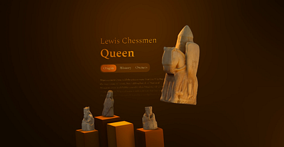 Lewis Chessmen 3d ui