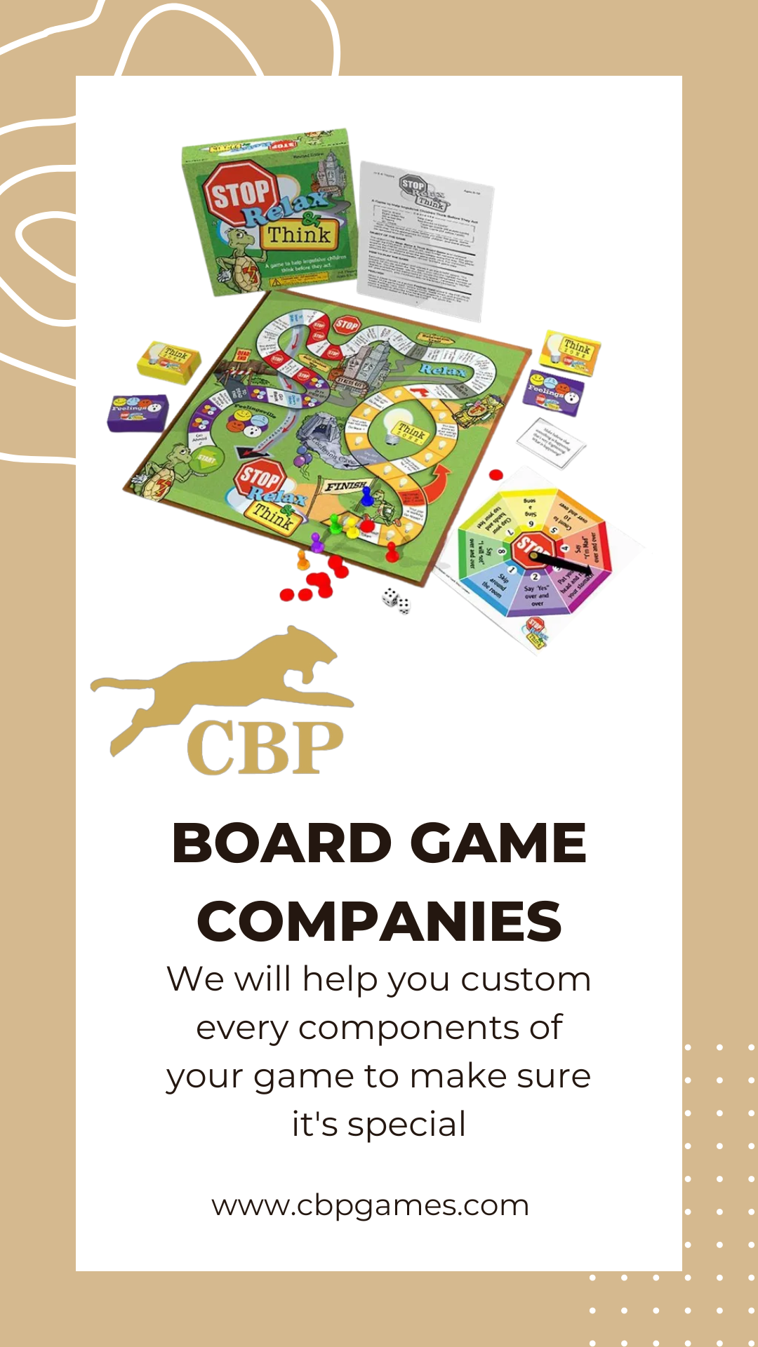 board game companies by Cbp games on Dribbble