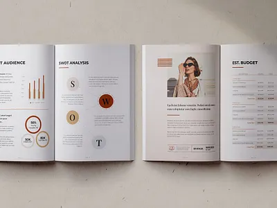 The Proposal | Canva, InDesign branding design illustration logo vector