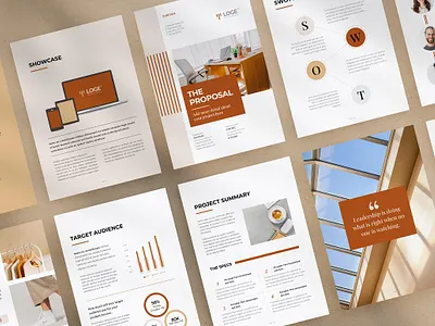 The Proposal | Canva, InDesign branding design illustration logo vector