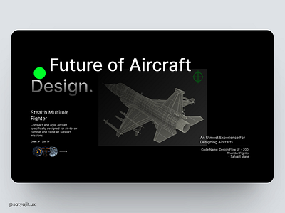 The Future of Aircraft Design: Pioneering Innovation app branding design graphic design icon illustration illustrator logo minimal typography ui ux vector web webpage website