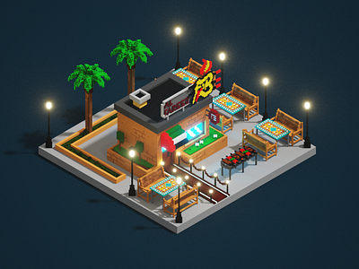 Restaurant 3d Designs Themes Templates And Downloadable Graphic Elements On Dribbble Restaurant 3d Designs Themes Templates And Downloadable Graphic Elements On Dribbble