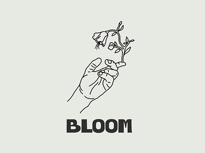 Bloom - A illustration about self growth branding design graphic design illustration illustrator logo