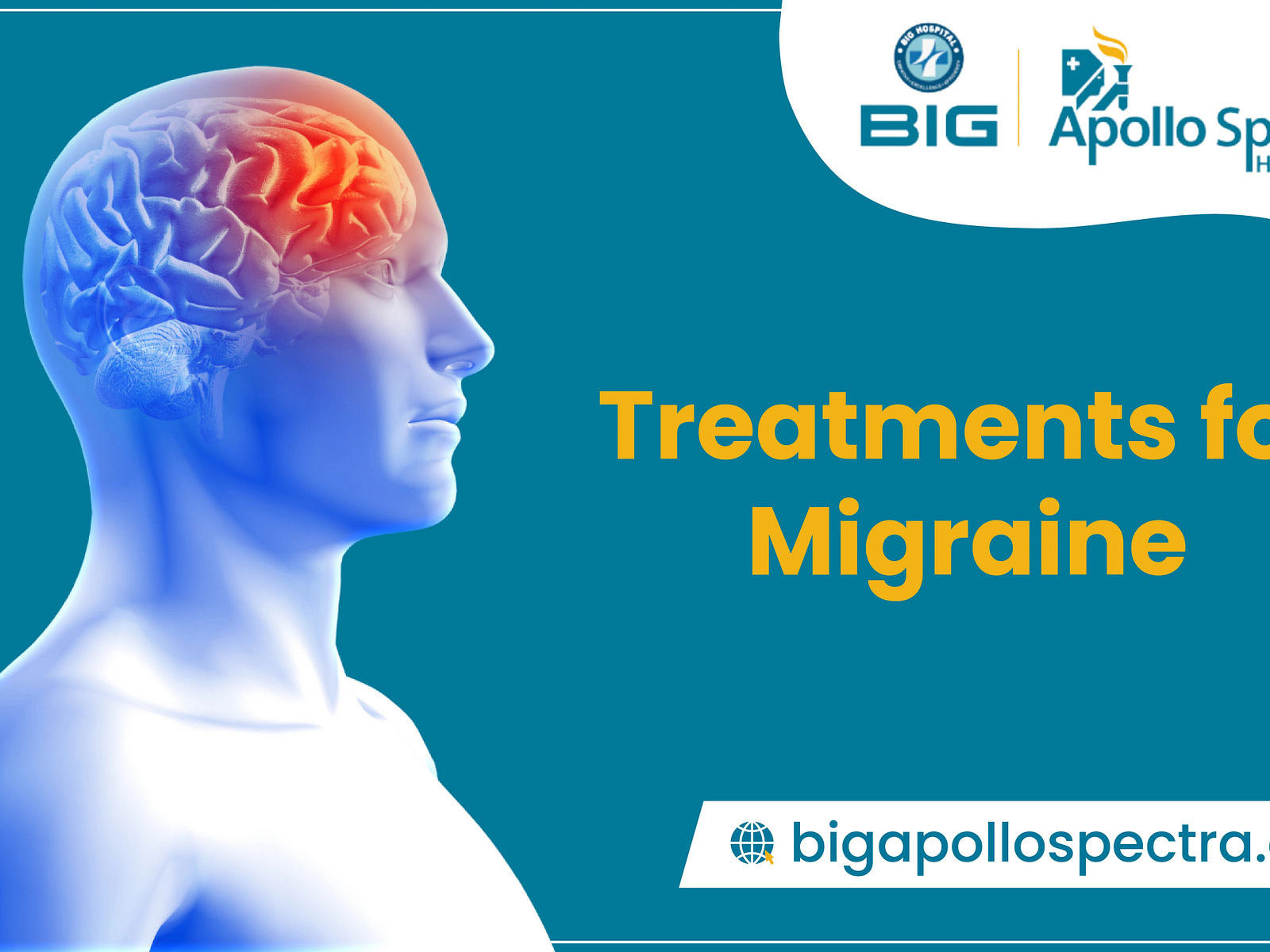 Treatment of Migraine by big apollo spectra hospital on Dribbble