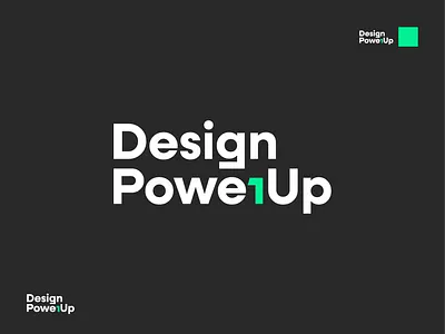 Design Power Up wordmark 1up australia branding design flexible and scalable graphic design logo logodesign logodesigner monthly rate mushroom power service subscription super mario top quality designs ui up ux wordmark