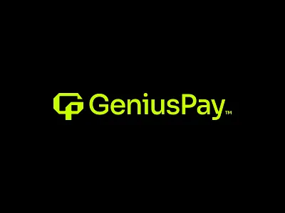 GeniusPay™️ banking bitcoin brand branding coin crypto design finance financial fintech icon logo logodesign minimal money pay smart logo tech technology wallet