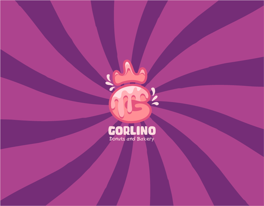 Gorlino Donut and bakery -Brand identity advertising design art direction branding bekary brand identity branding logo donut branding illustrations label design logo design packing design vector
