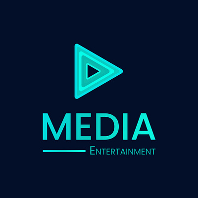 Media Entertainment - Logo Design | Minimalist | Modern | Logo brand identity branding design entertainment logo graphic design illustration logo logo design logos media logo ui ux vector