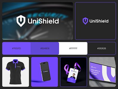 UniShield - Logo Design Concept antivirus brand identity branding concept cyber design designer portfolio detect letter u logo logo designer privacy safety secure security sheild simple technology virtual vpn