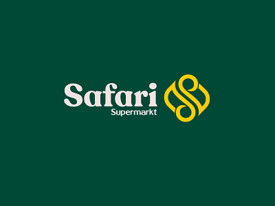 Safari Supermarket app art bea branding design graphic design icon identity illustration logo vector