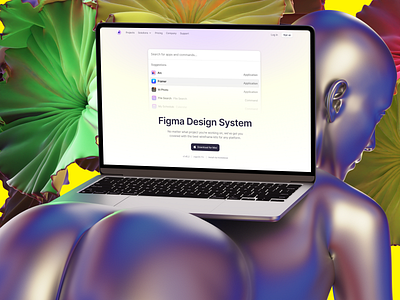 Blank - Figma Design System components craftwork design design system figma free landing ui ui kit web website