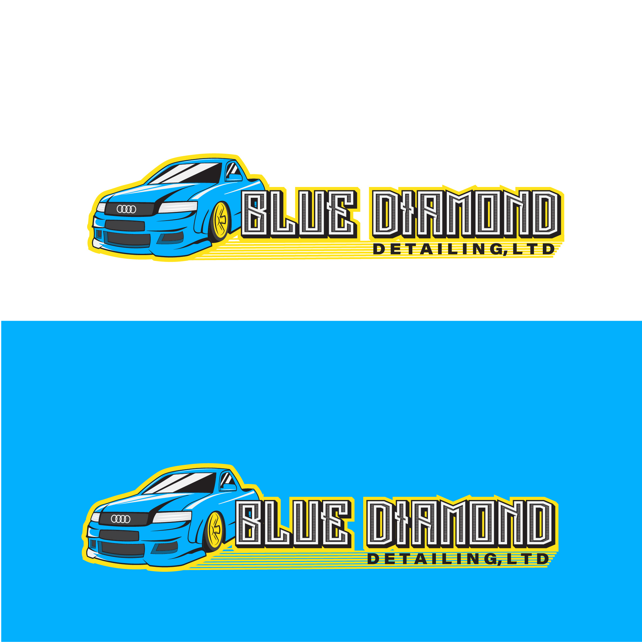 car tuning logo art audi automobile branding car carperformance cartuning design diamond digitalart garage graphic design illustration logo logodesign sportcar tuning vector