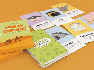 Flashcards Design augmented reality blender branding cartoon cycles flashcard game education graphic design kids mockup packaging toys