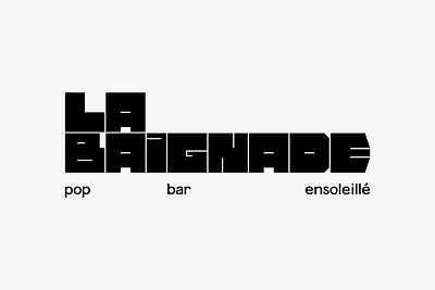 LA BAIGNADE | Brand Identity agence agence nantes brand branding design graphic design identity illustration logo nantes typography