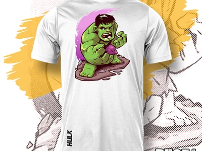 Hulk T-shirt Design. ads design branding content design design graphic design hulk post design social media post t shirt design