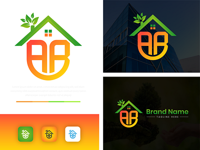 Nature Real Estate Logo designs, AR letter Real Estate logo apps arletter branding buildinglogo creative design design flat graphic design home logo house house logo illustration logo logodesigner logomark logotype naturehome naturelogo realestatelogo vector