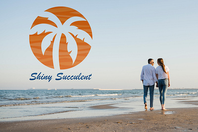 Shiny Succulent branding design ema ema. graphic design illustration logo travel tropical destinations