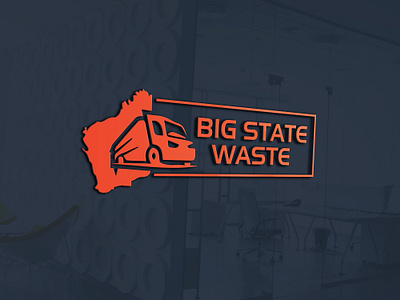 Waste Truck Logo canada garbage logo logocreate logodesign logodesigner logos logotype state truck trucklogos uk usa waste wastelogo