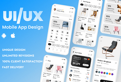 Mobile App Design adobe xd android app design branding design figma graphic design ios mobile desiign prototyping ui ui design ui ux ux