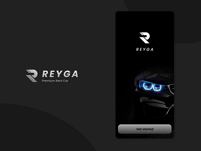 Reyga Premium Rent Car - UI/UX Mobile App app frontend mobile ui ux