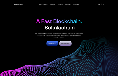 Sekalachain app apps blockchain crypto dashboard dashboard design design minimal typography ui uiux ux