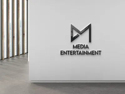 Concept : Media Entertainment- Logo Design ( Unused ) brand design branding creative logo design graphic design illustration logo logofolio logos media logo modern logo play logo vect plus
