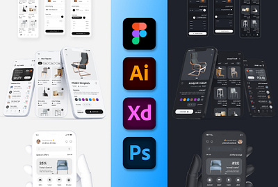 Mobile App Design adobe xd android app design app design branding design figma graphic design illustration ios logo ui ui ux ux vector