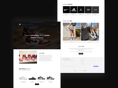 SneakerHive - Sneaker Resell Business black business design e commerce hypebeast online resell sneaker sneakers ui ui design uiux uiux design user experience user interface ux ux design web design website design white