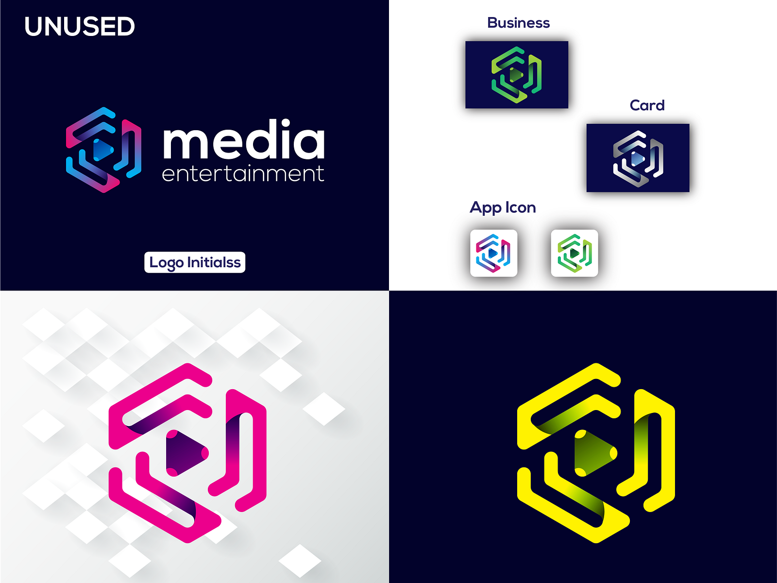 concept-media-entertainment-logo-design-play-logo-unused-by