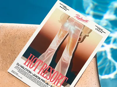 Poolsuite: Hot Resort Event design