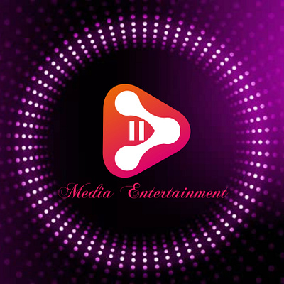 Concept : Media Entertainment - Logo Design (Unused ) bestlogo branding design graphic design illustration logo logofolio vectplus