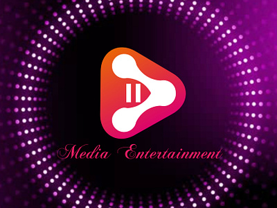 Concept : Media Entertainment - Logo Design (Unused ) bestlogo branding design graphic design illustration logo logofolio vectplus