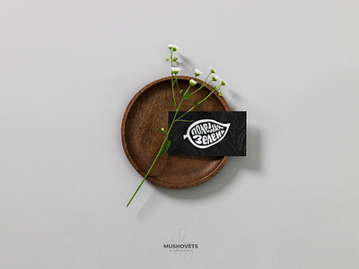 Logo for the micro-greenery supplier branding design food graphic design green illustration logo microgreen vector work логотип микрозелень