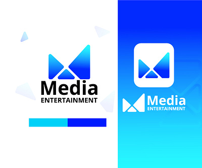 Concept : Media Entertainment - Logo Design media logo