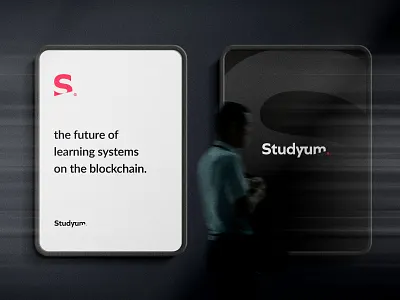 Studyum - Brand identity black blockchain brand brand identity crypto identidade visual logo logotype