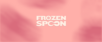 Frozen Spoon-01 branding design graphic design ice cream ice cream logo identity illustration illustration. packagin