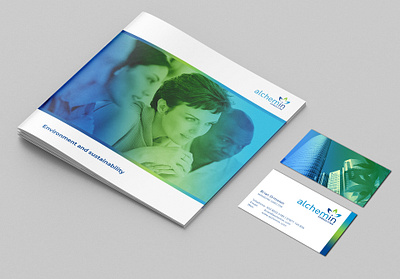 Alchemin Consulting branding brochure design graphic design logo stationery