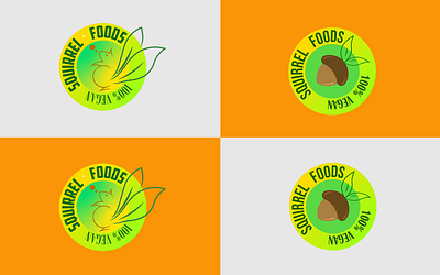 Logo Design Concept for Squirrel Foods branding design graphic design illustration logo logo concept logo design logo designer logos minimalist product design