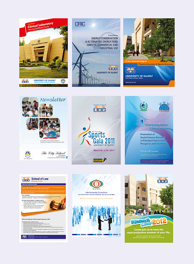 Brochures design work